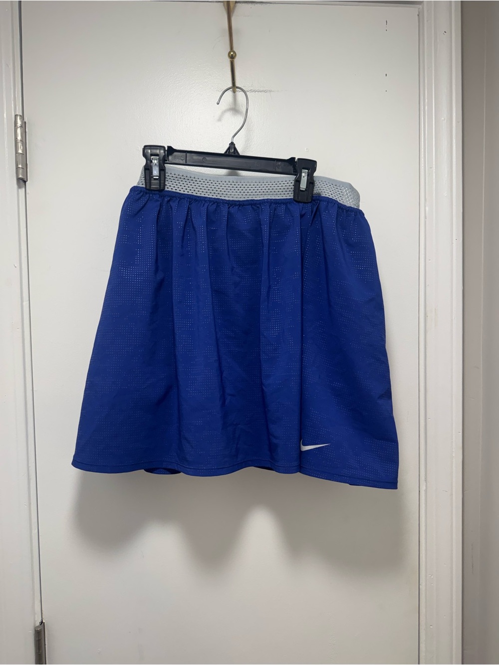 *Nike Royal Blue Skirt with Light Gray Waistband